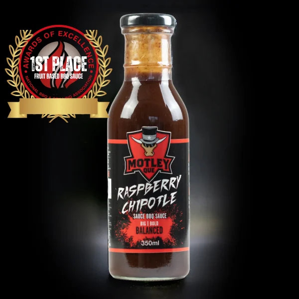 Motley Que Raspberry Chipotle BBQ Sauce