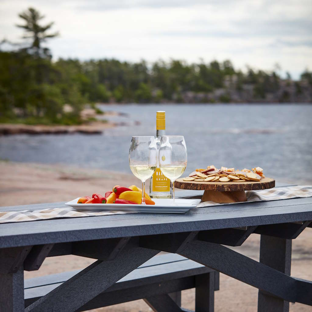 T52 72" Rectangular Picnic Table