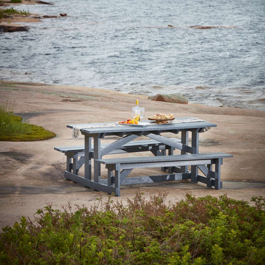 T52 72" Rectangular Picnic Table