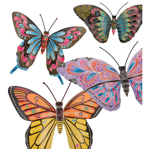 Henna Butterfly Wall Decor
