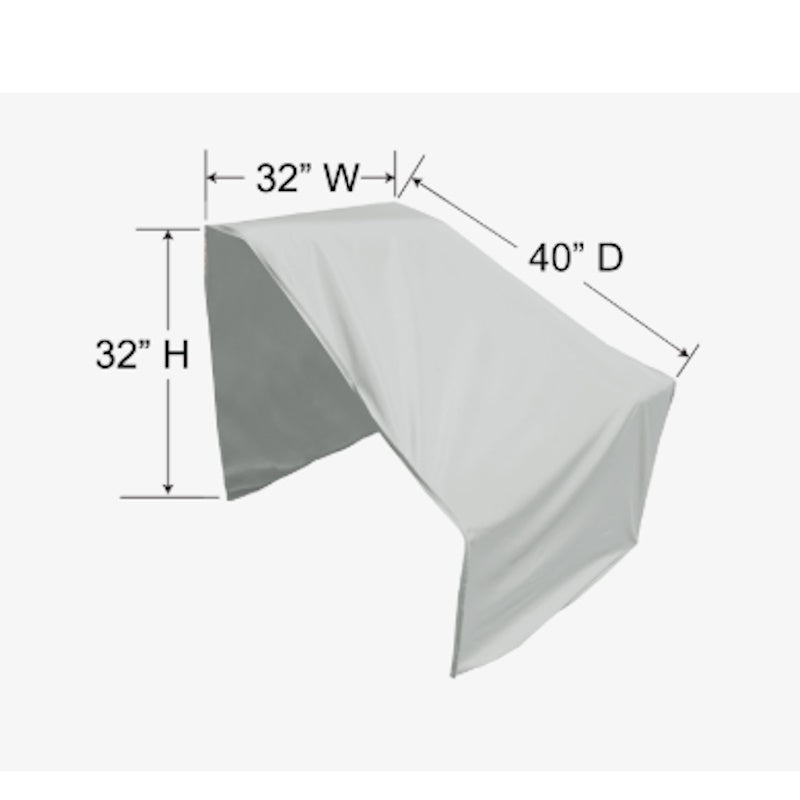 Zip-Together Sectional Cover - L-Shape, Left End Sectional (Right Facing)