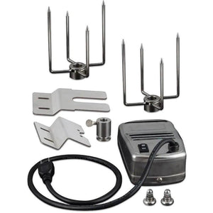 Saber Stainless Steel Rotisserie Kit With Case