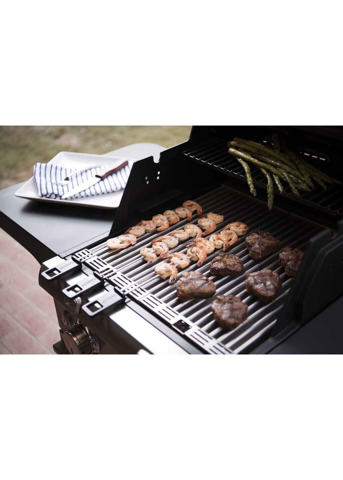 Saber Stainless Steel Dual Skewers