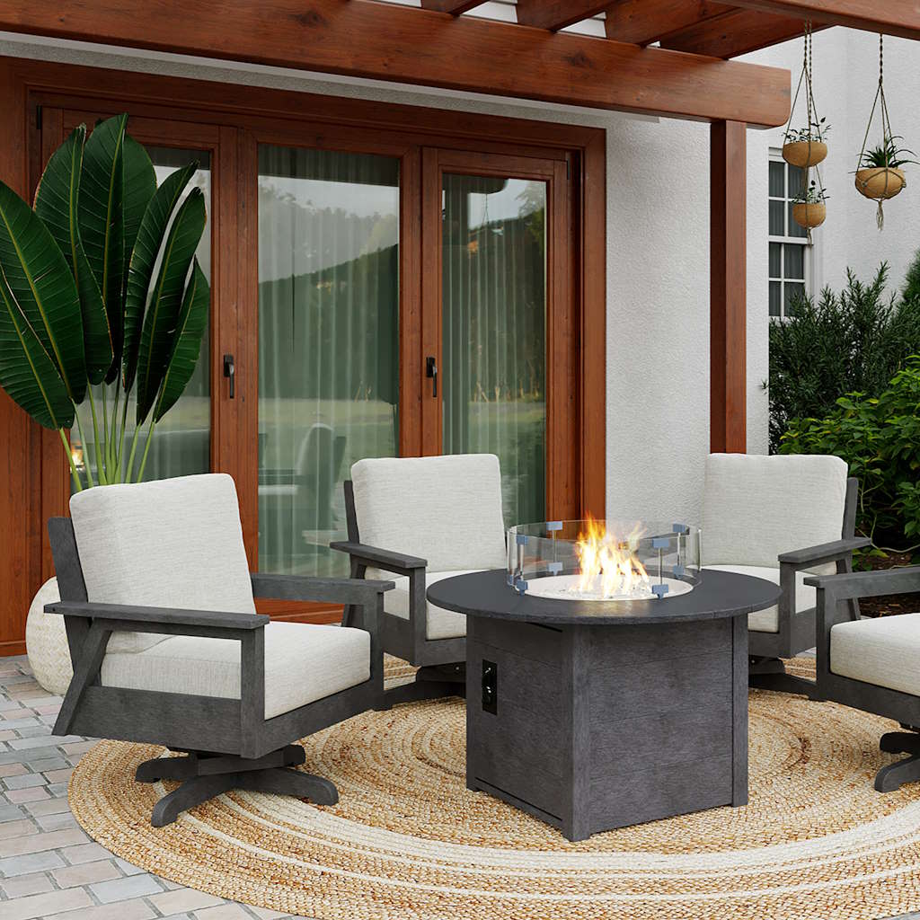 46" Round Fire Table