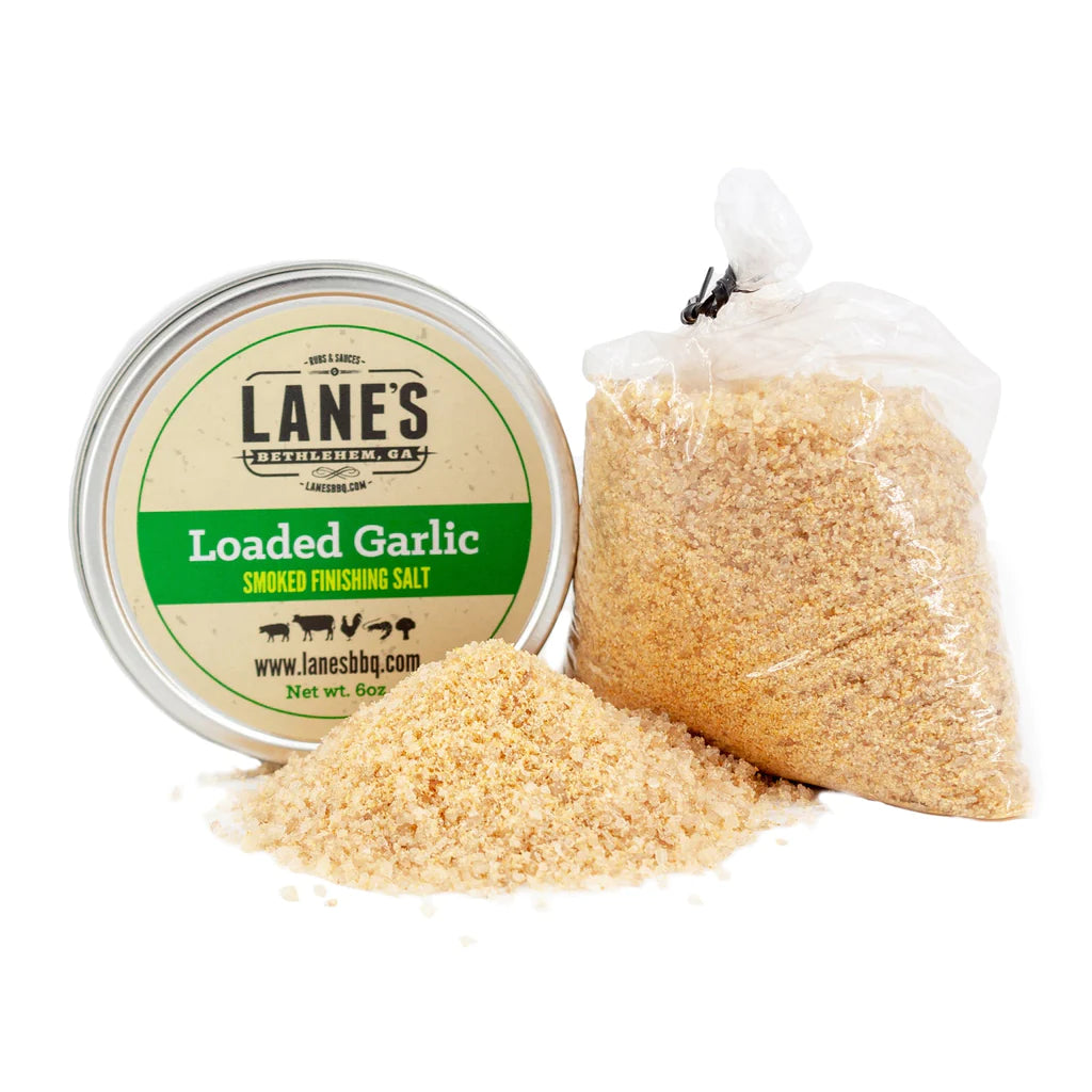 Lane's BBQ Loaded Garlic Smoked Finishing Salt