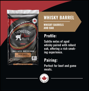 Pitmasters Choice Whisky Barrel Pellets 40lb