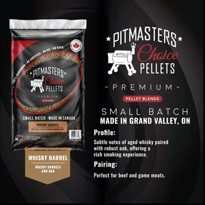 Pitmasters Choice Whisky Barrel Pellets 40lb