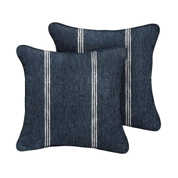 18" Sq Toss Pillow w/zipper Custom Colour Options
