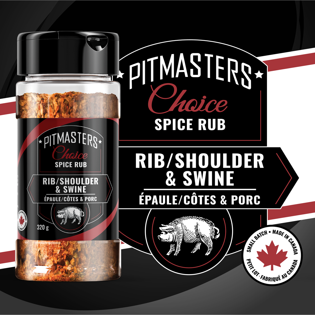 Pitmasters Choice Shoulder Rib and Swine Rub