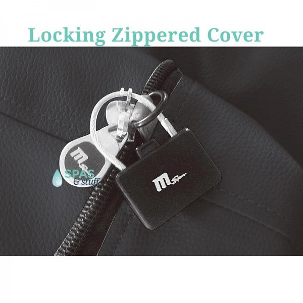 Alpine spa zippered locking cover