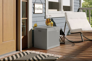 Suncast 22 Gallons Gallon Water Resistant Resin Deck Box