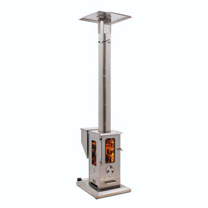 Big Timber pellet patio heater stainless