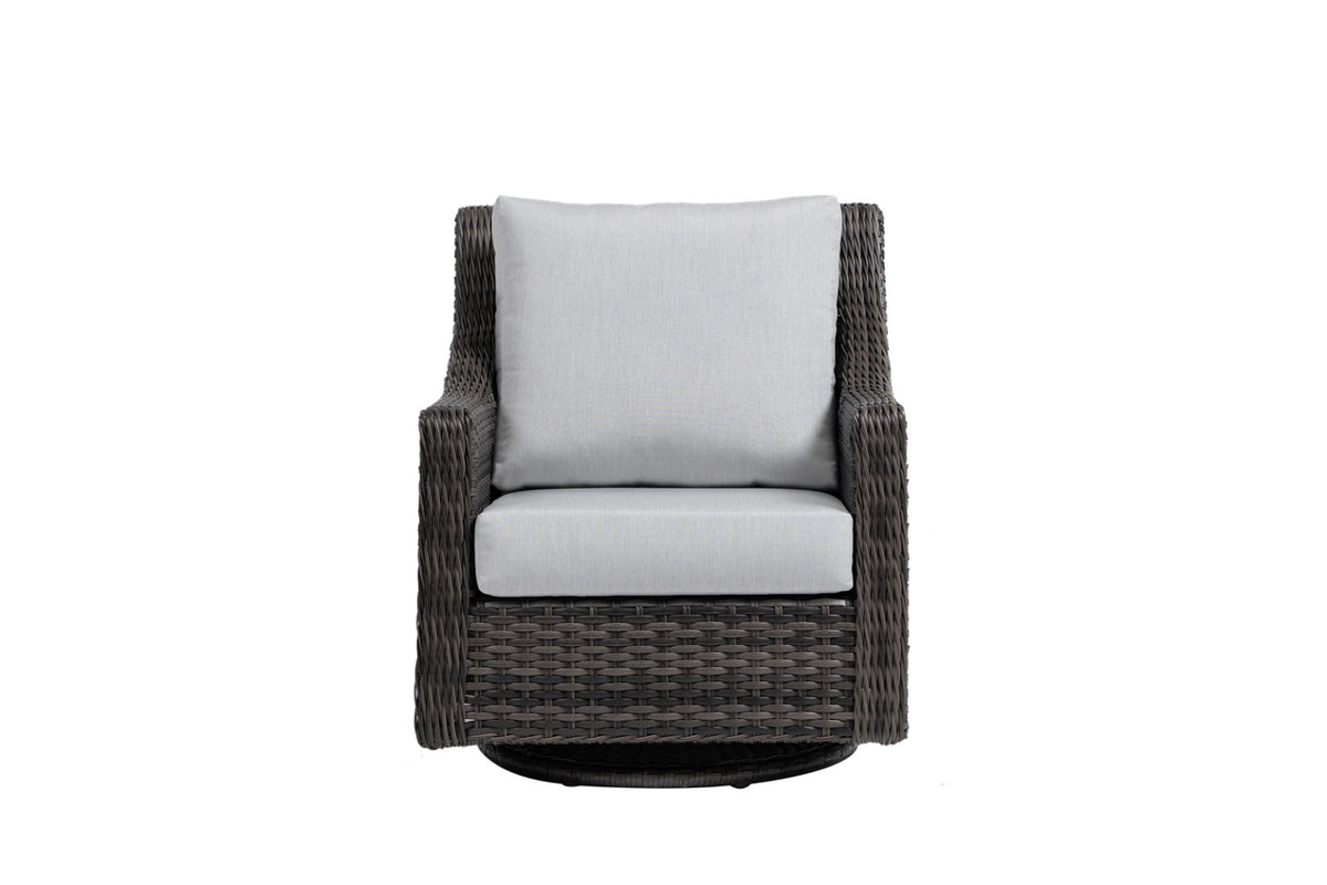 Ratana St. Martin Swivel Gliding Club Chair