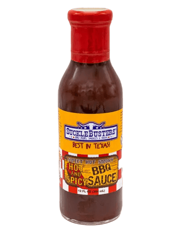 Sucklebusters Hot & Spicy BBQ Sauce 12 oz