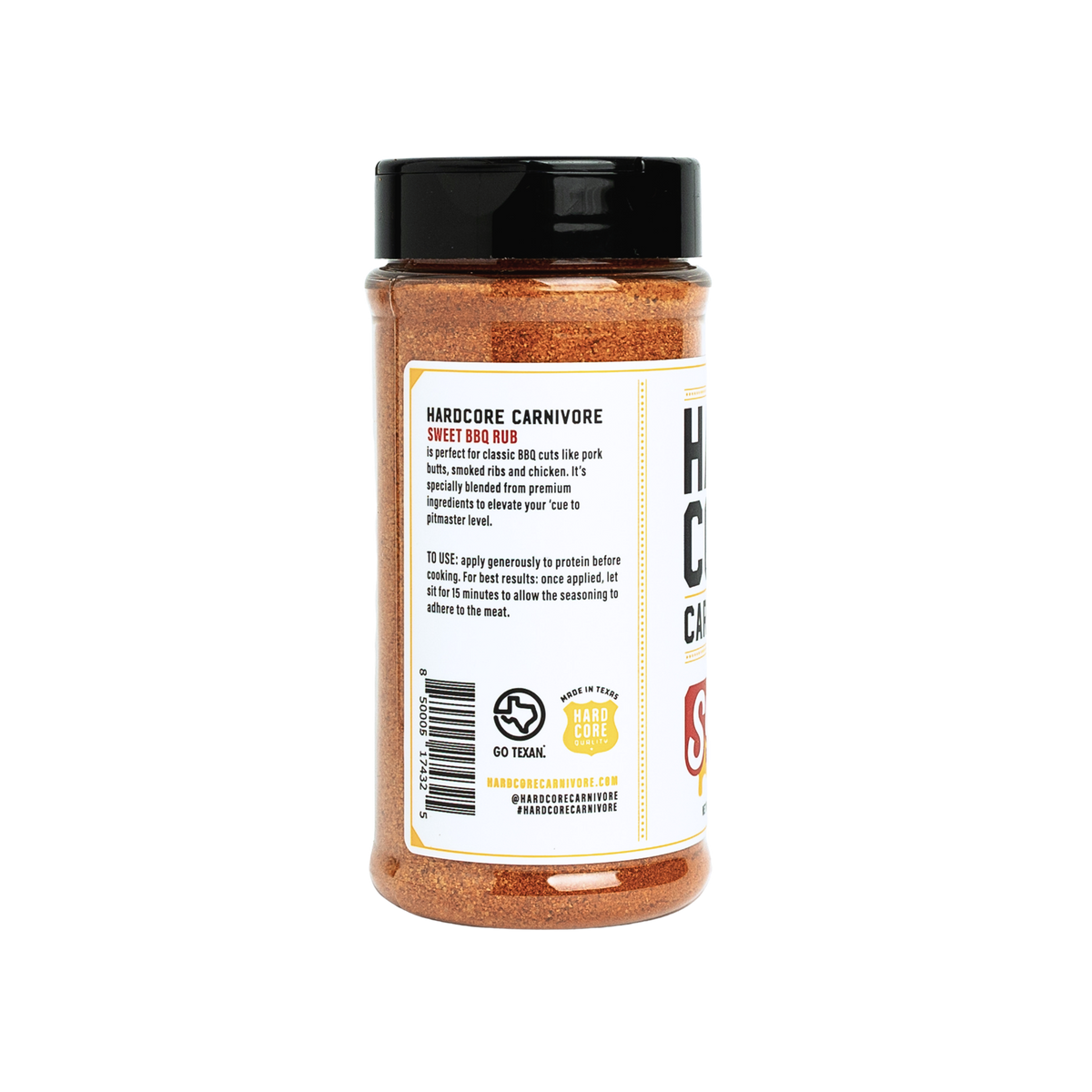 Hardcore Carnivore Sweet BBQ Seasoning