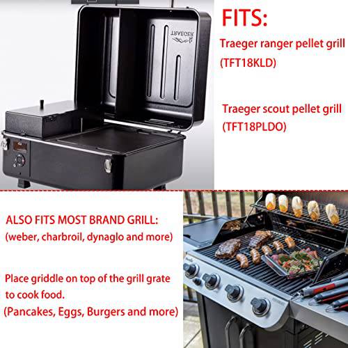 Traeger Cast Iron Griddle for Scout/Ranger