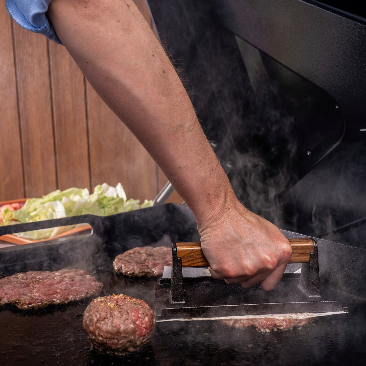 Traeger Cast Iron Burger Press