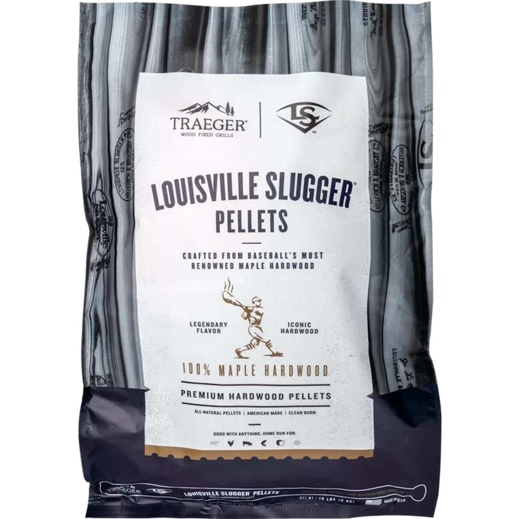 Traeger Limited Edition Louisville Slugger Maple Pellets