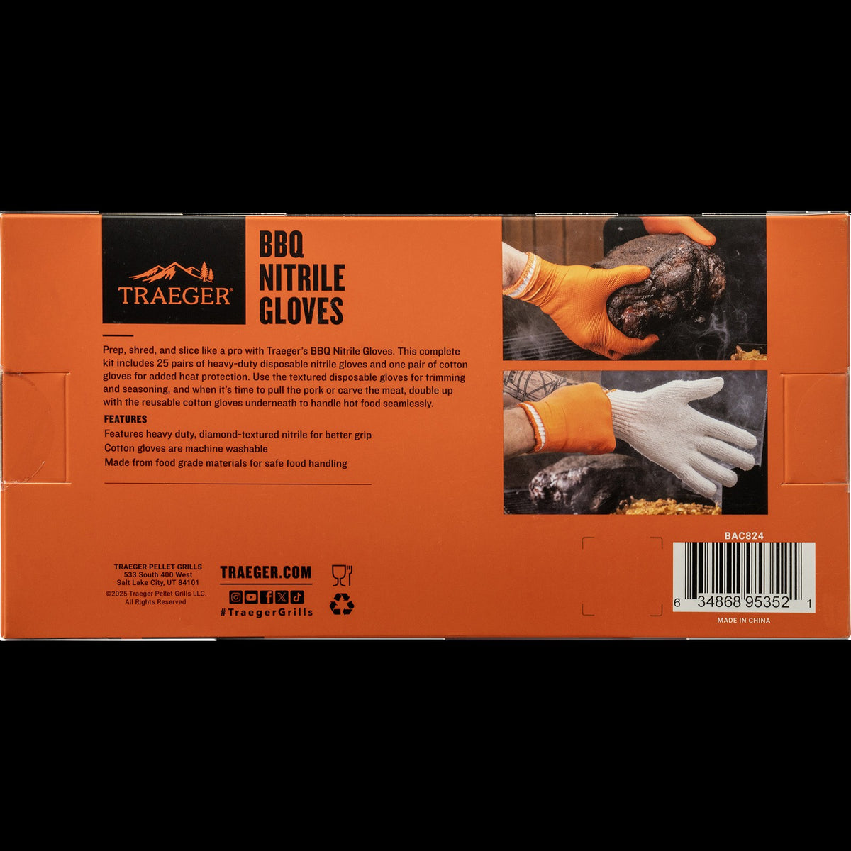 Traeger BBQ Nitrile Gloves