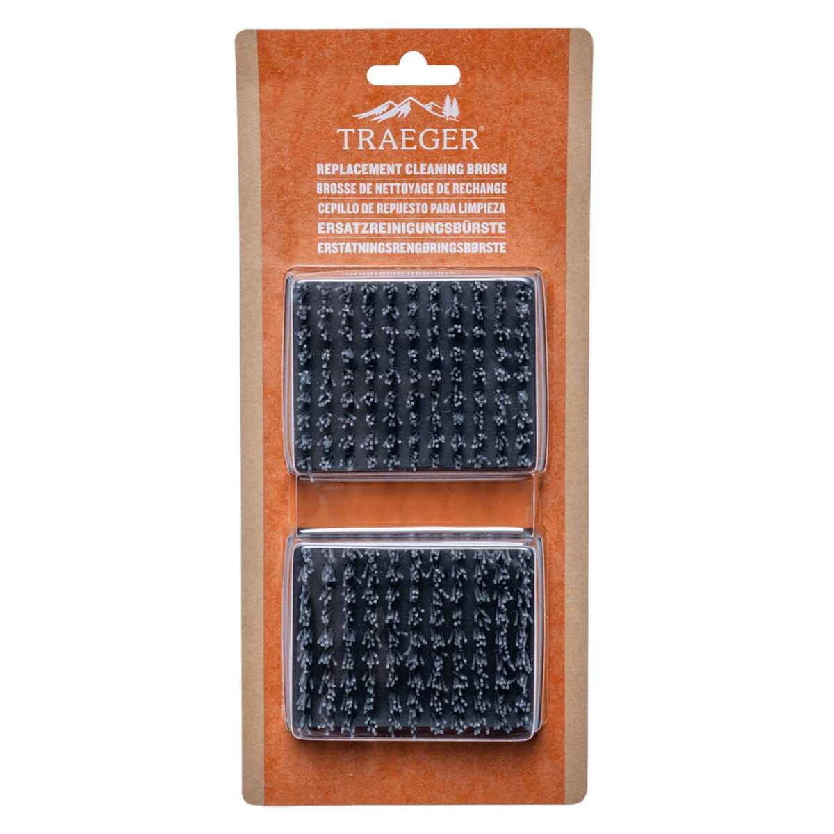 Traeger Replacement BBQ Cleaning Brush Head (2 Pack)