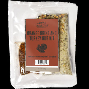 Limited Edition Turkey Blend Hardwood Pellets + Orange Brine + Turkey Rub Kit