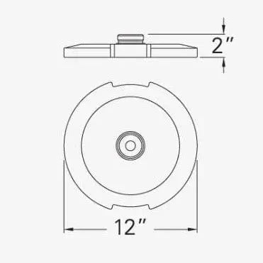 Treasure Garden add-on weight on umbrella base