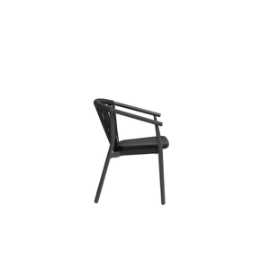 Trinity Dining Arm Chair Black