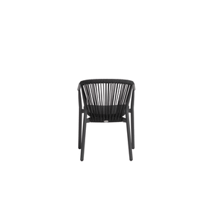 Trinity Dining Arm Chair Black