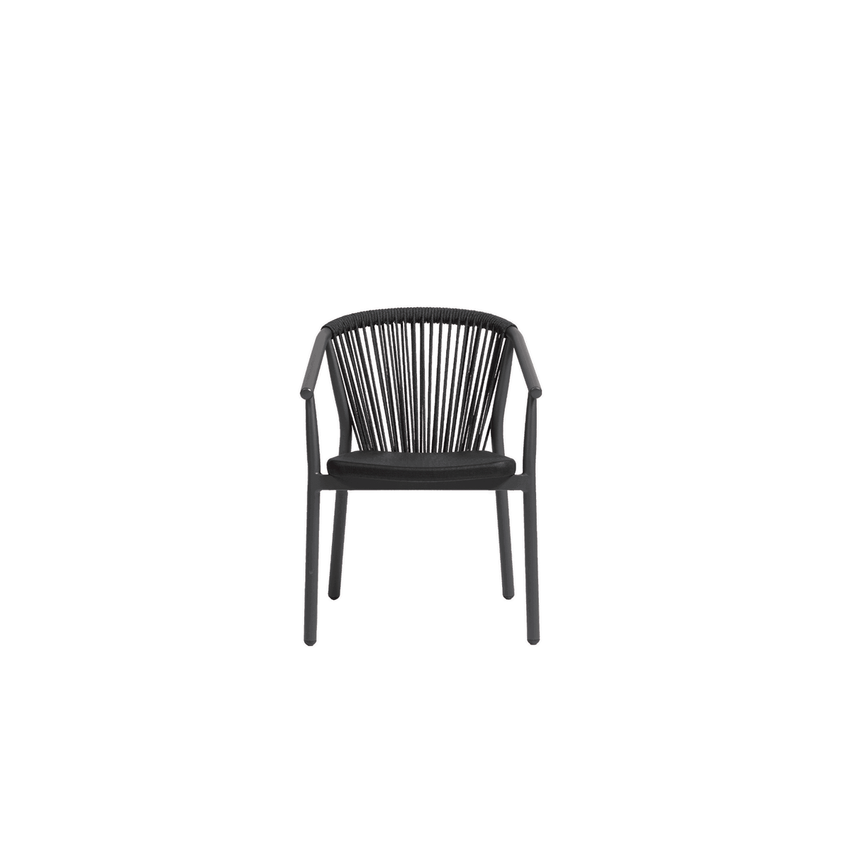 Trinity Dining Arm Chair Black