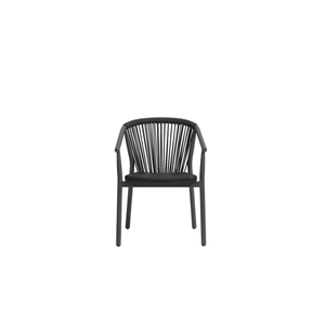 Trinity Dining Arm Chair Black