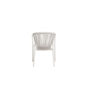 Trinity Dining Arm Chair White
