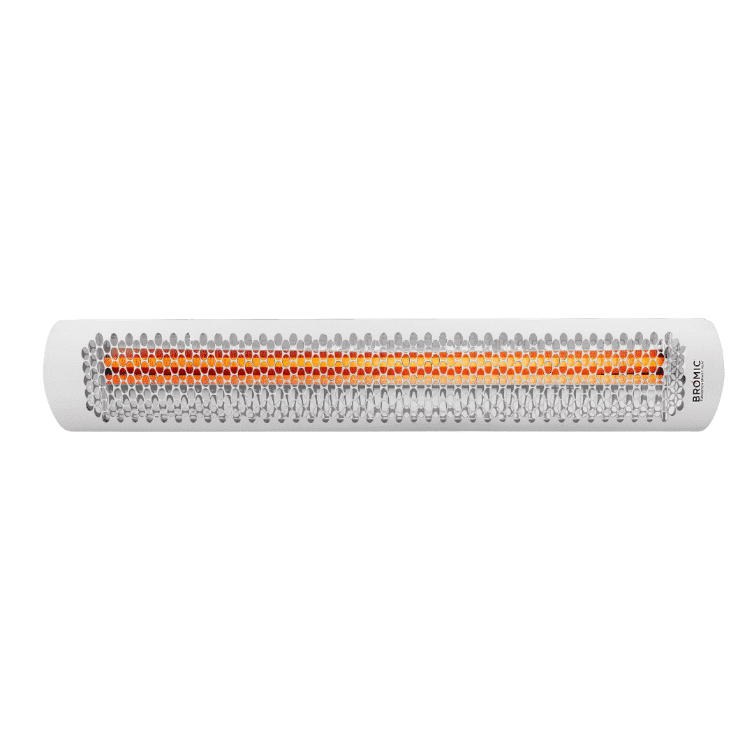 Bromic Tungsten Smart-Heat Electric heater in white