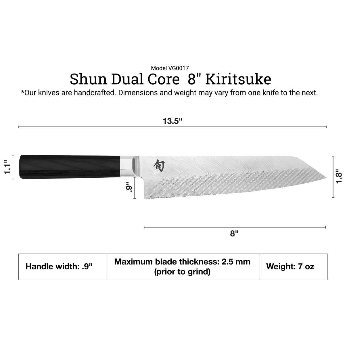 Dual-Core Kiritsuke 8"