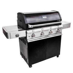 Saber Deluxe Black 670 4-Burner Gas Grill (LP)