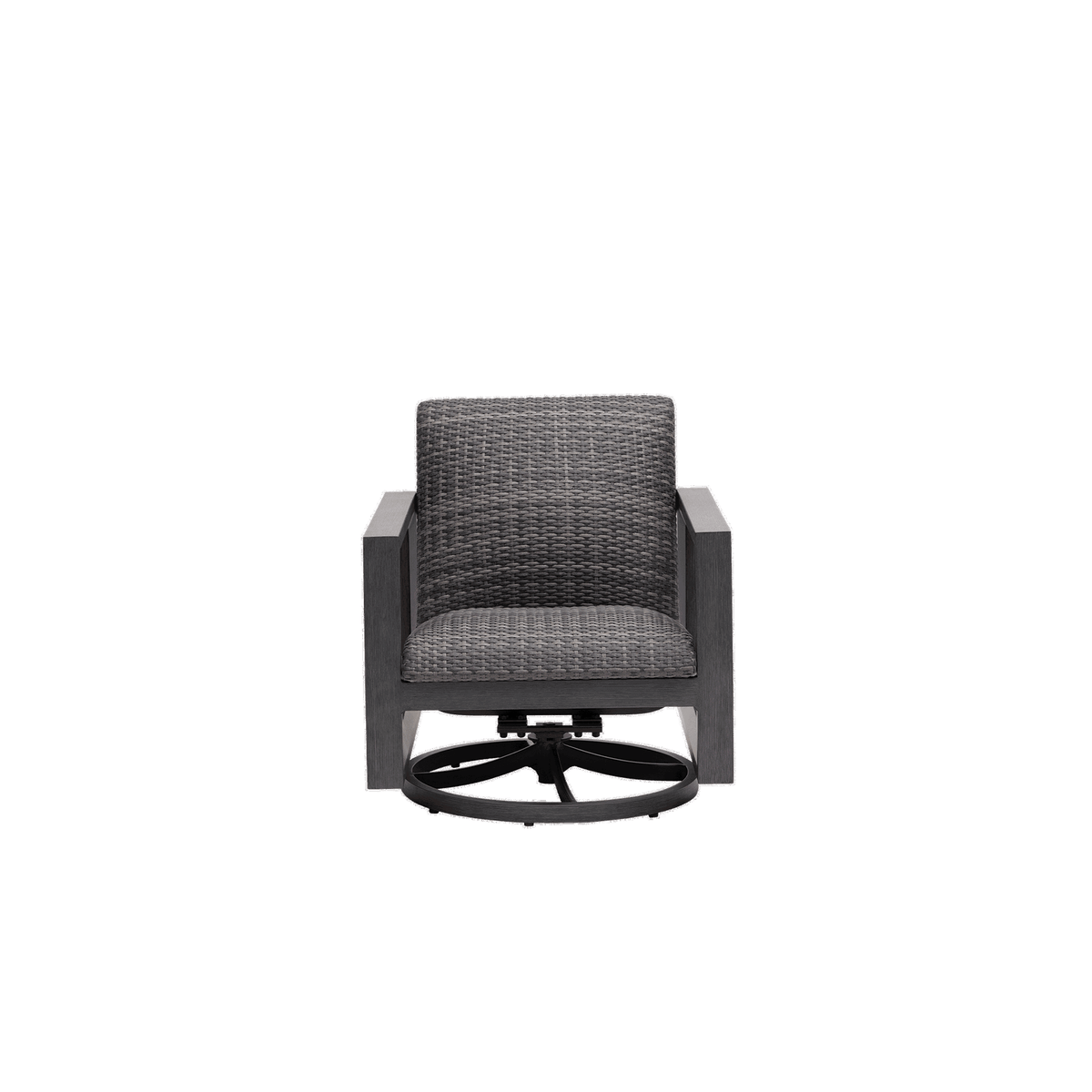 Bergen Swivel Gliding Club Chair