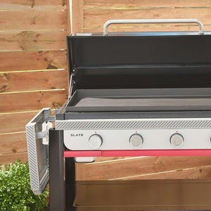 Slate 36" Rust-Resistant Griddle - Open Cart (Natural Gas)