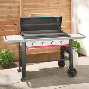 Slate 36" Rust-Resistant Griddle - Open Cart (Propane)