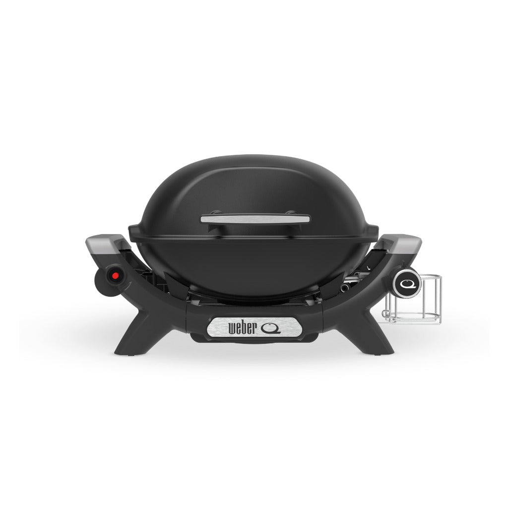 Weber Q 1000N Gas Grill - Midnight Black