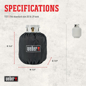 Weber LP Tank Cover - 20 lb