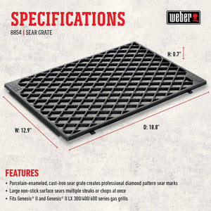 Weber Genesis II Sear Grate
