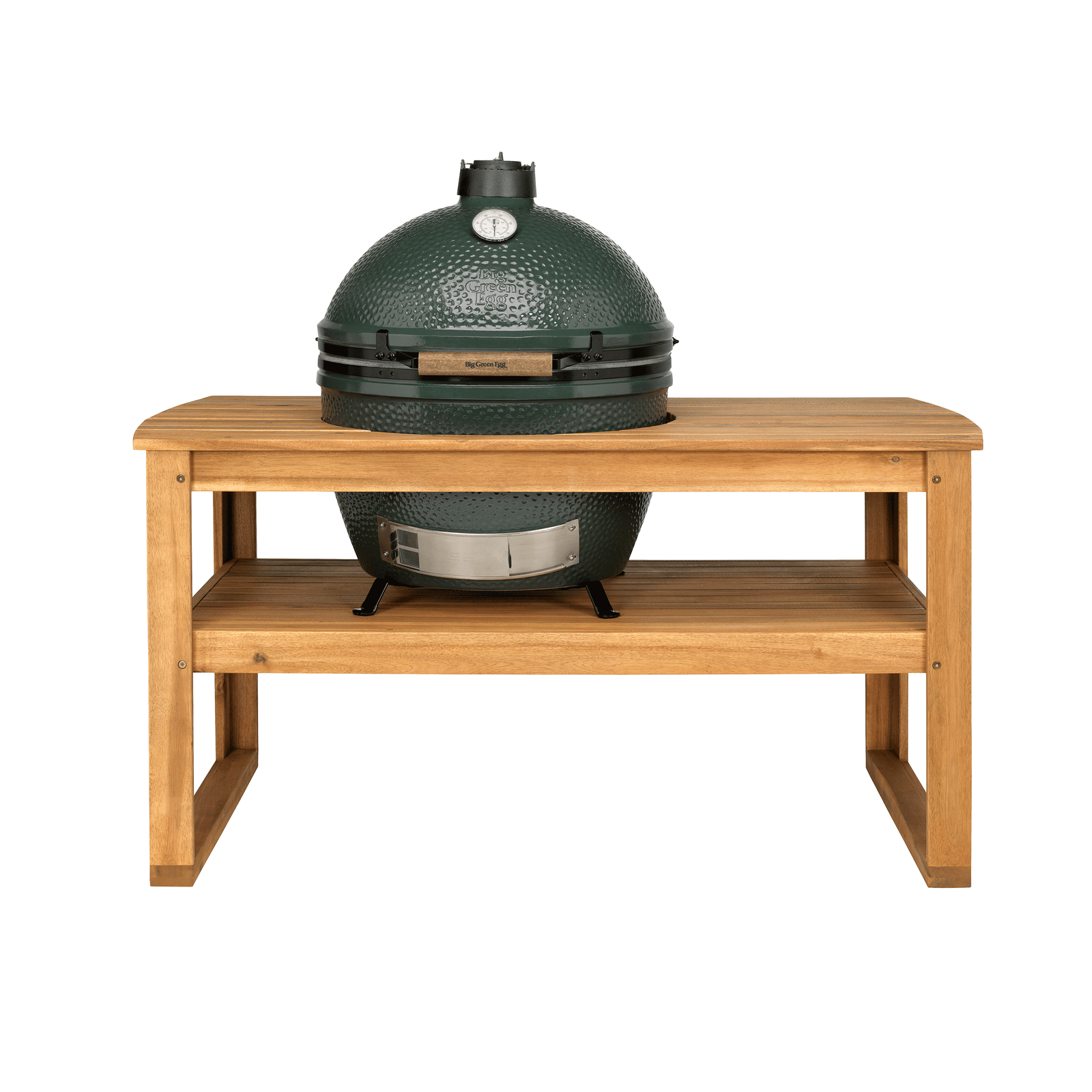 Big Green Egg Solid Acacia Hardwood Table 61" x 32" x 29"