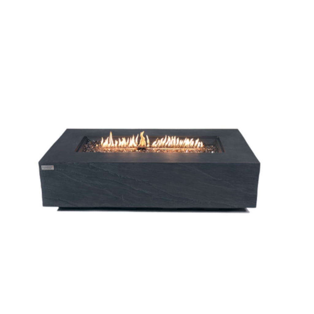 Elementi Plus - Cape Town Fire Table - Slate Black