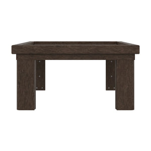 Charleston Ottoman - Chocolate-16