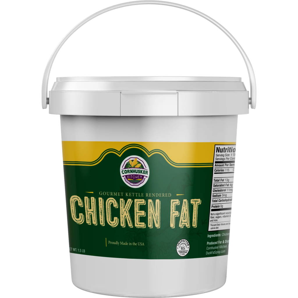 Gourmet Kettle Rendered Chicken Fat (1.5lbs)