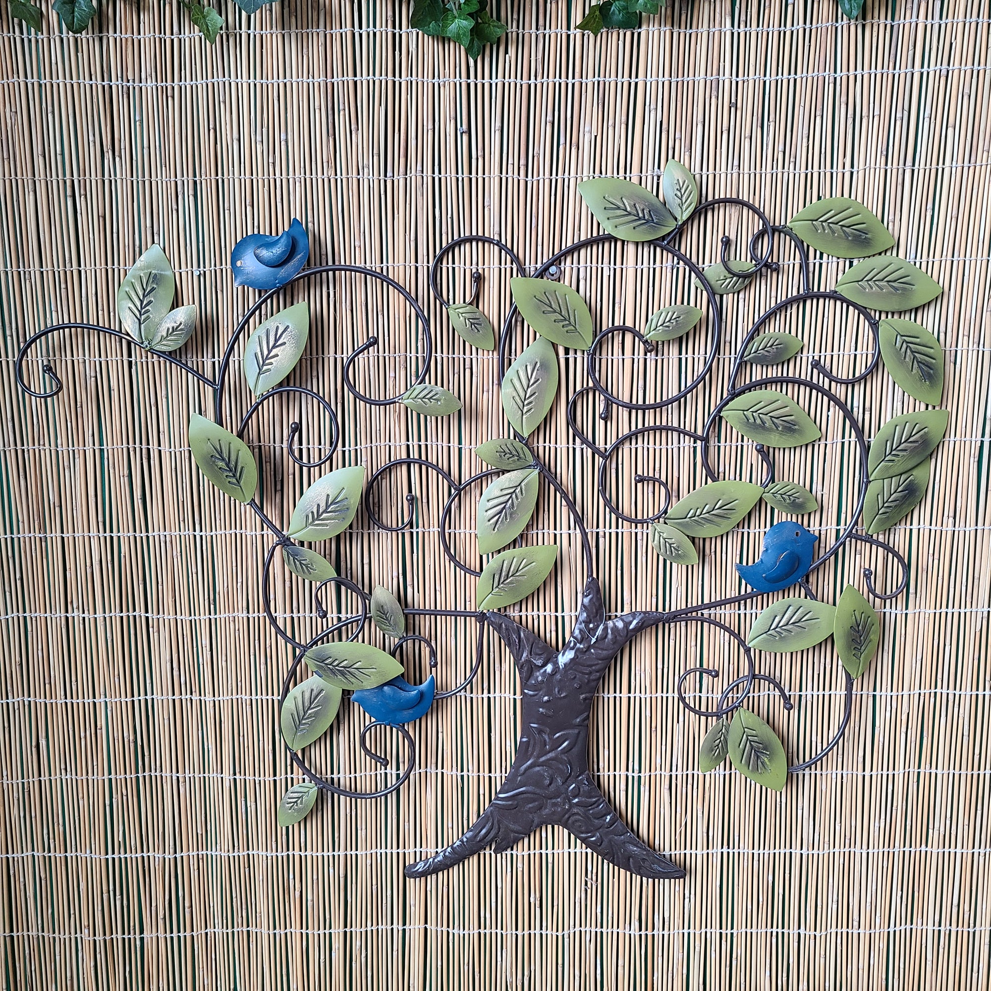 Wall Art Blue Bird Tree of Life