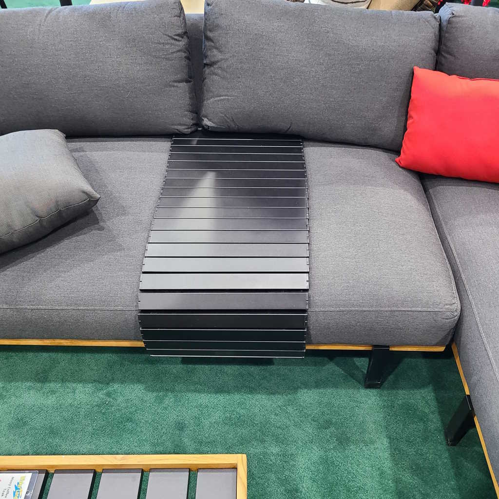 Slot Tray 15"w x 35"d Black