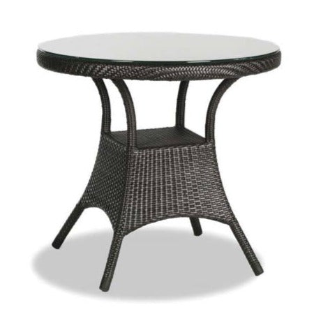 Palm Harbor 32″ Rd Dining Table w/Clear Glass