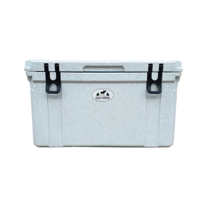 55L Chilly Moose Ice Box Cooler Limestone White