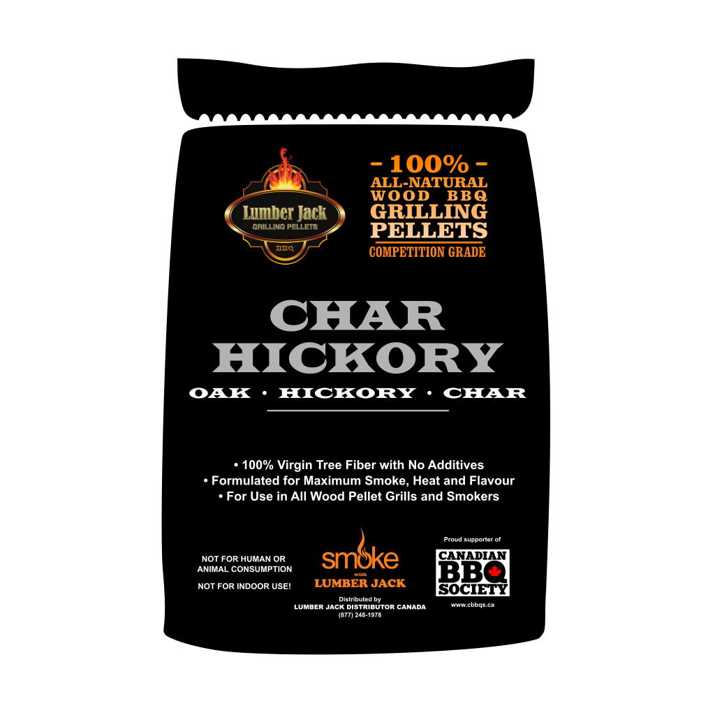 Lumberjack - Char Hickory Pellets (20Lb)