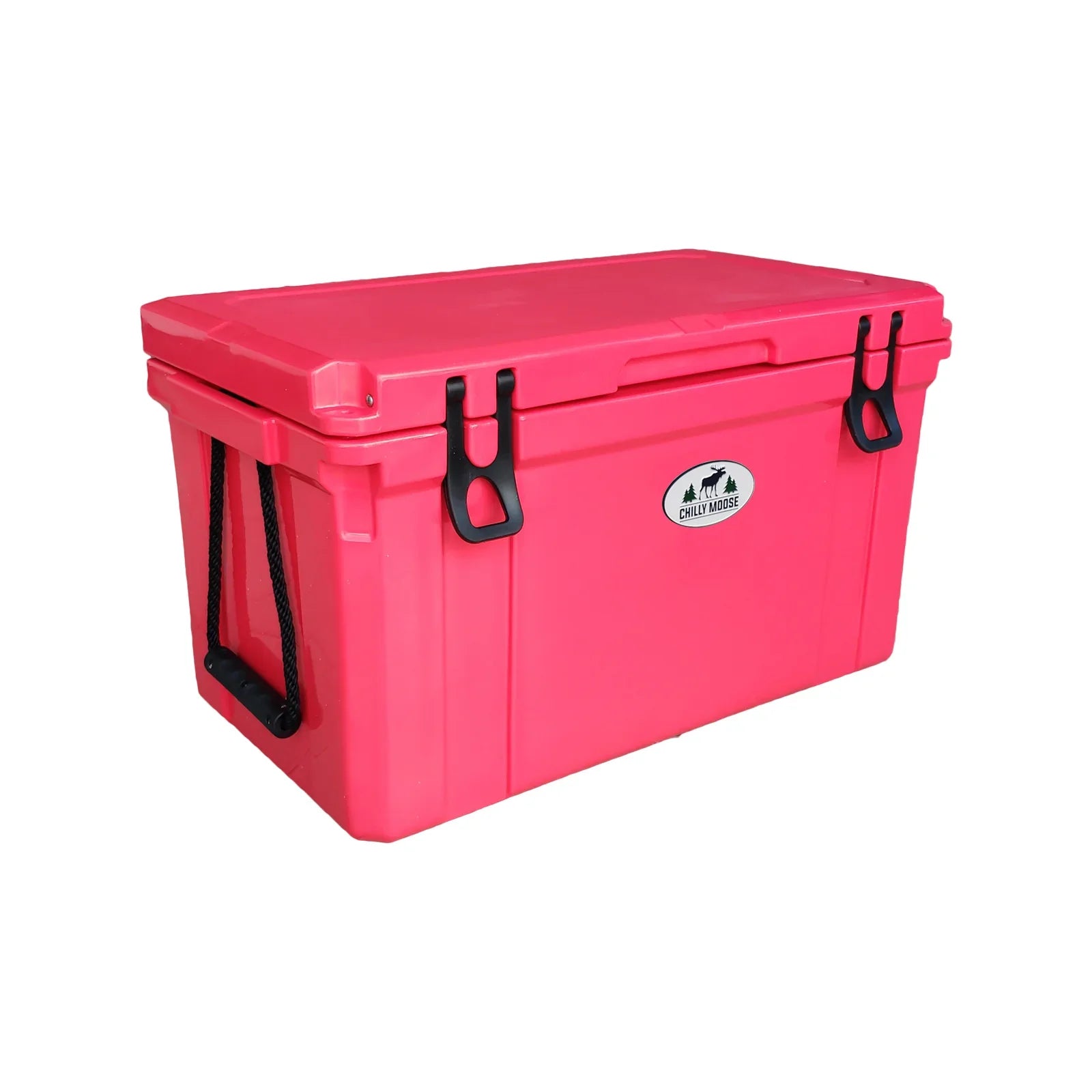55L Chilly Moose Ice Box Cooler Canoe Red